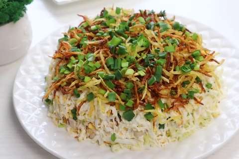 Салат с картошкой