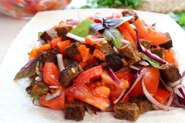 Я и не знала, что ЭТО Итальянский салат — готовлю его много лет! Самый вкусный салат с помидорами!