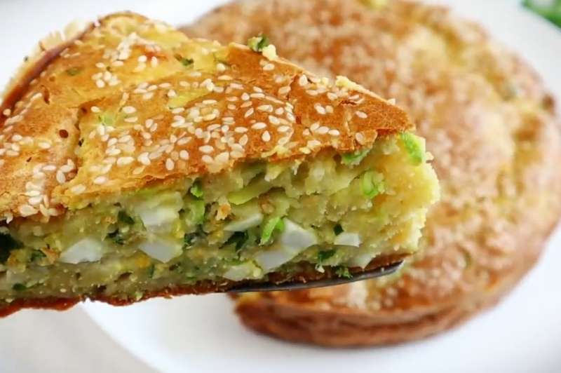 Самый простой кабачковый пирог без заморочек