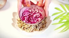 Нежный Салат "Ивушка" с сардиной, огурцом и яйцами