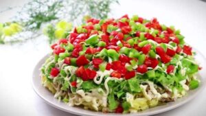 Салат Маруся без мяса и сыра