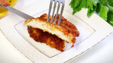 Отбивные как ресторане: Куриные отбивные маринованные в сметане с чесноком