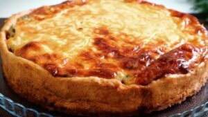Мясной пирог с сочной начинкой