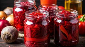 Салат на зиму из свеклы и болгарского перца