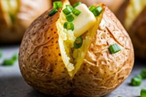 Запечённая картошка — это всегда вкусно