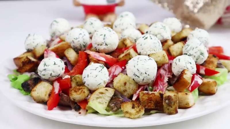 Салат как Цезарь только вкуснее