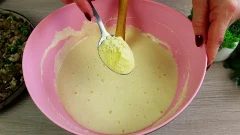 Манник с курицей – Заливной пирог с курицей и грибами на кефире без муки
