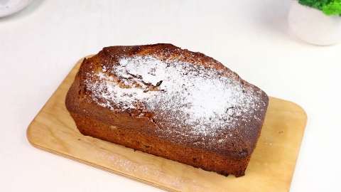 Кекс на сметане с кокосовой стружкой и изюмом