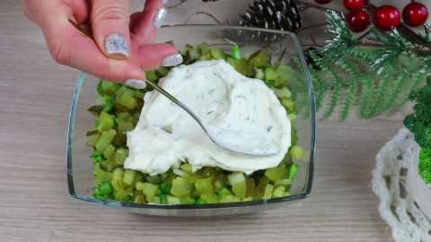 Салат с тунцом, кукурузой, сыром и яйцами - Салат "Вивальди" 5 Салат с тунцом, кукурузой, сыром и яйцами - Салат "Вивальди"