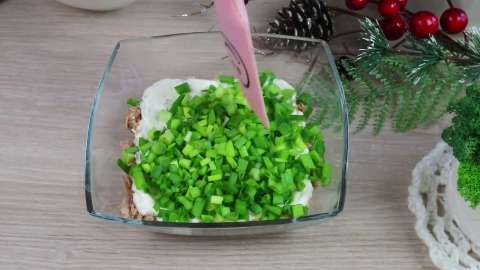 Салат с тунцом, кукурузой, сыром и яйцами - Салат "Вивальди" 4 Салат с тунцом, кукурузой, сыром и яйцами - Салат "Вивальди"