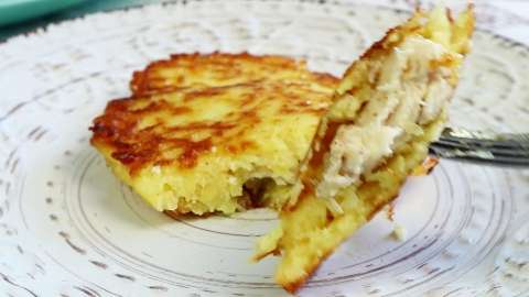 Деруны с куриным филе: Вкусный ужин