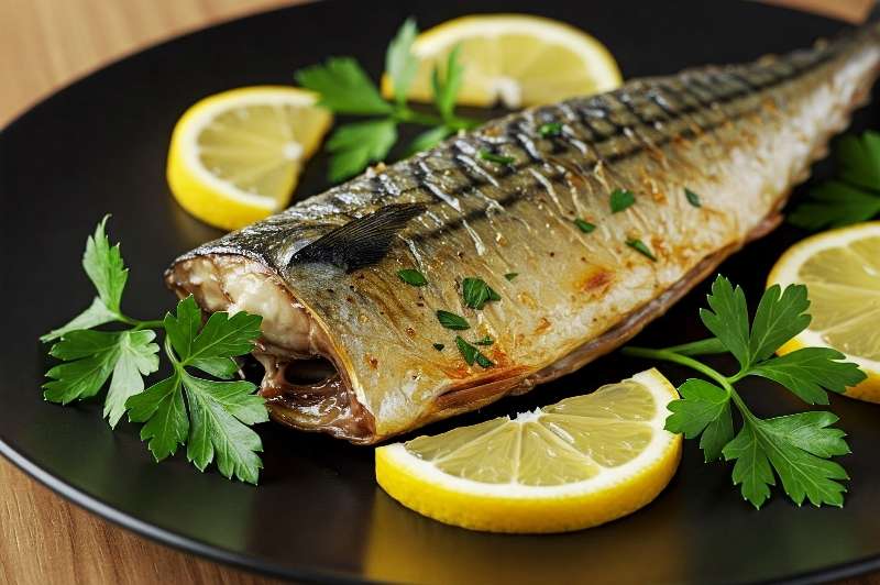 Скільки запікати скумбрію в духовці без фольги: 3 секрети смачної риби 1 Скільки запікати скумбрію в духовці без фольги рецепт