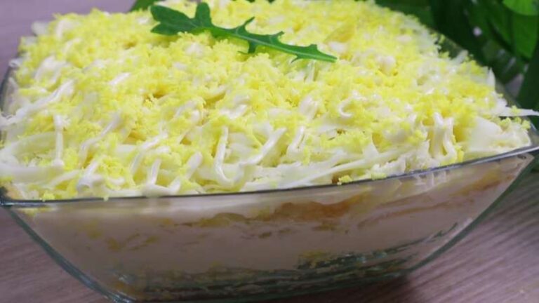 «Салат „Шарм“ – всего 4 ингредиента, а вкус волшебный!»