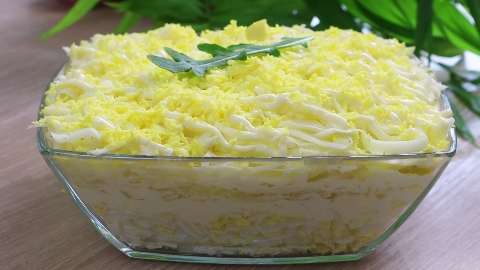«Салат „Шарм“ – всего 4 ингредиента, а вкус волшебный!»