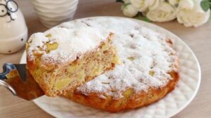 Шарлотка без масла и молока рецепт