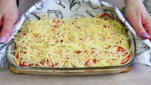 Филе сочное куриное сверху сыр