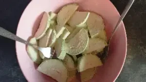Кабачки в муке