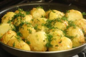 Рецепт вкусной молодой картошки