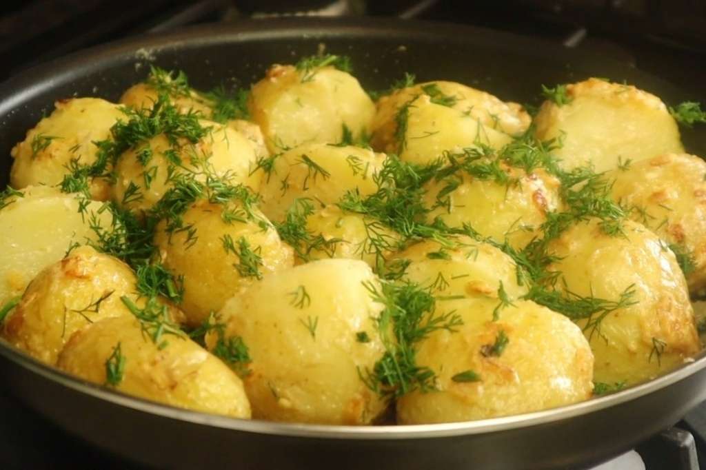 Рецепт вкусной молодой картошки