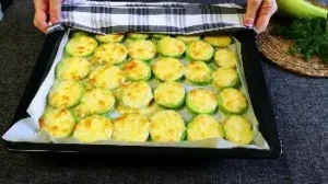 Рецепт кабачков в духовке