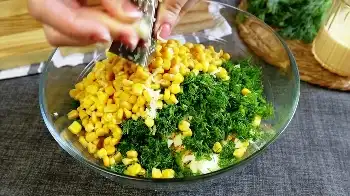 салат с чесноком