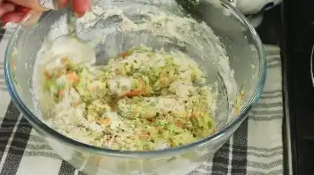 Оладьи из кабачков с сыром и морковью