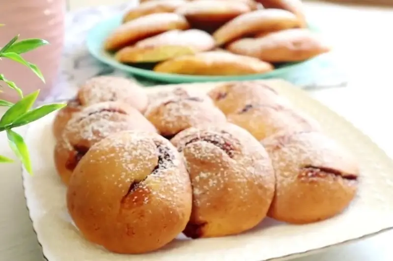 Быстрое печенье с джемом