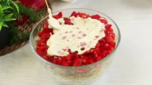 Салат с перцем болгарским