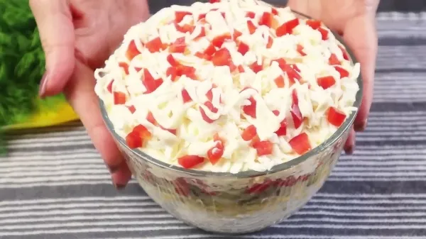 Салат Мария на день рождения