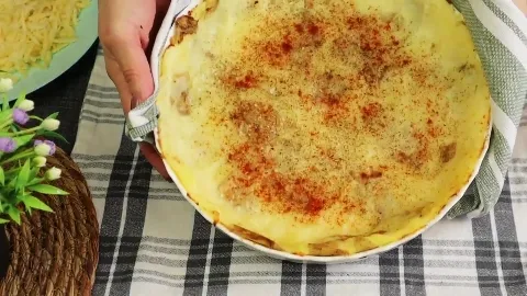 картофельный пирог с курицей шаг 03
