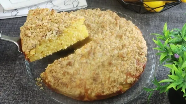 Тыквенный пирог кусочек