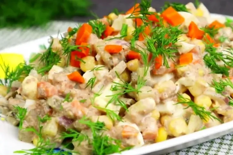 Салат с Мариной и яйцами рецепт