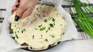 Заливной пирог начинка из капусты