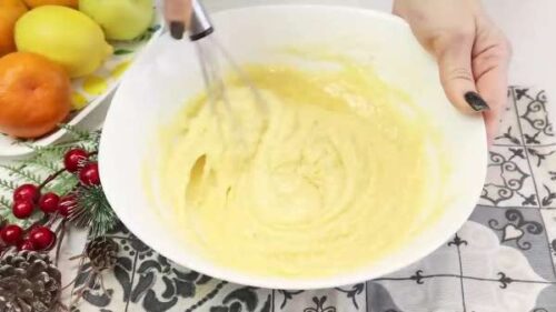 Тесто для шарлотки