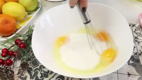 Яйца и сахар