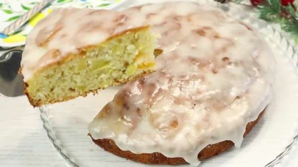 Как приготовить шарлотку с яблоками и мандаринами на новый год