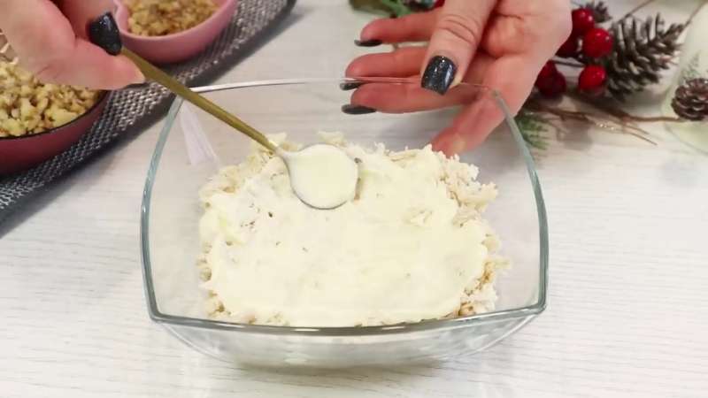 Слой курица салат Абсент