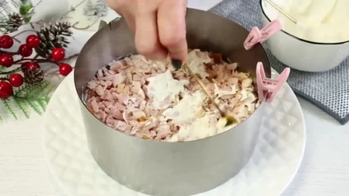 Слой копчёная курица