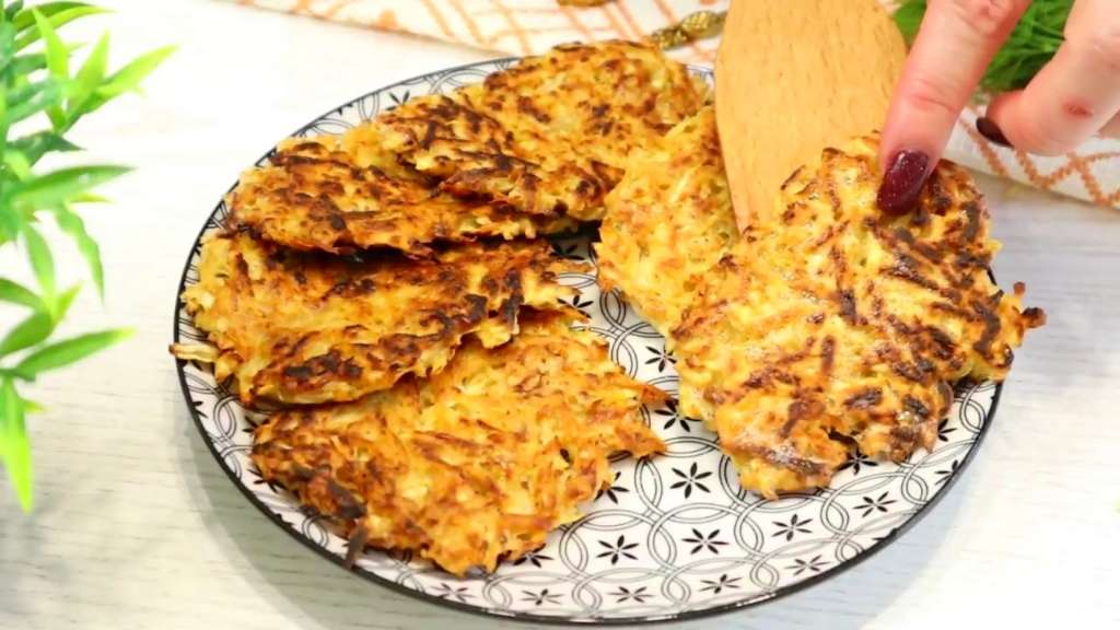 Деруны из корня сельдерея без картофеля: пошаговый рецепт