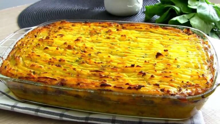 Постная картофельная запеканка с грибами в духовке