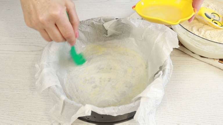Творожная запеканка к чаю с кокосом и лимонной цедрой