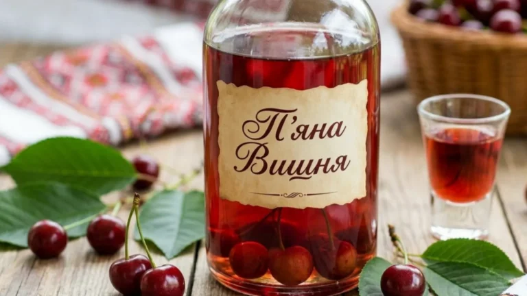 Вишнева наливка «П'яна вишня» — домашній рецепт без варіння з кісточками