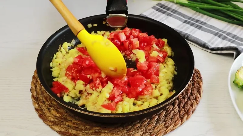 Кабачки-човники з фетою та помідорами — соковита літня страва в духовці 6 Кабачки-човники з фетою та помідорами — соковита літня страва в духовці